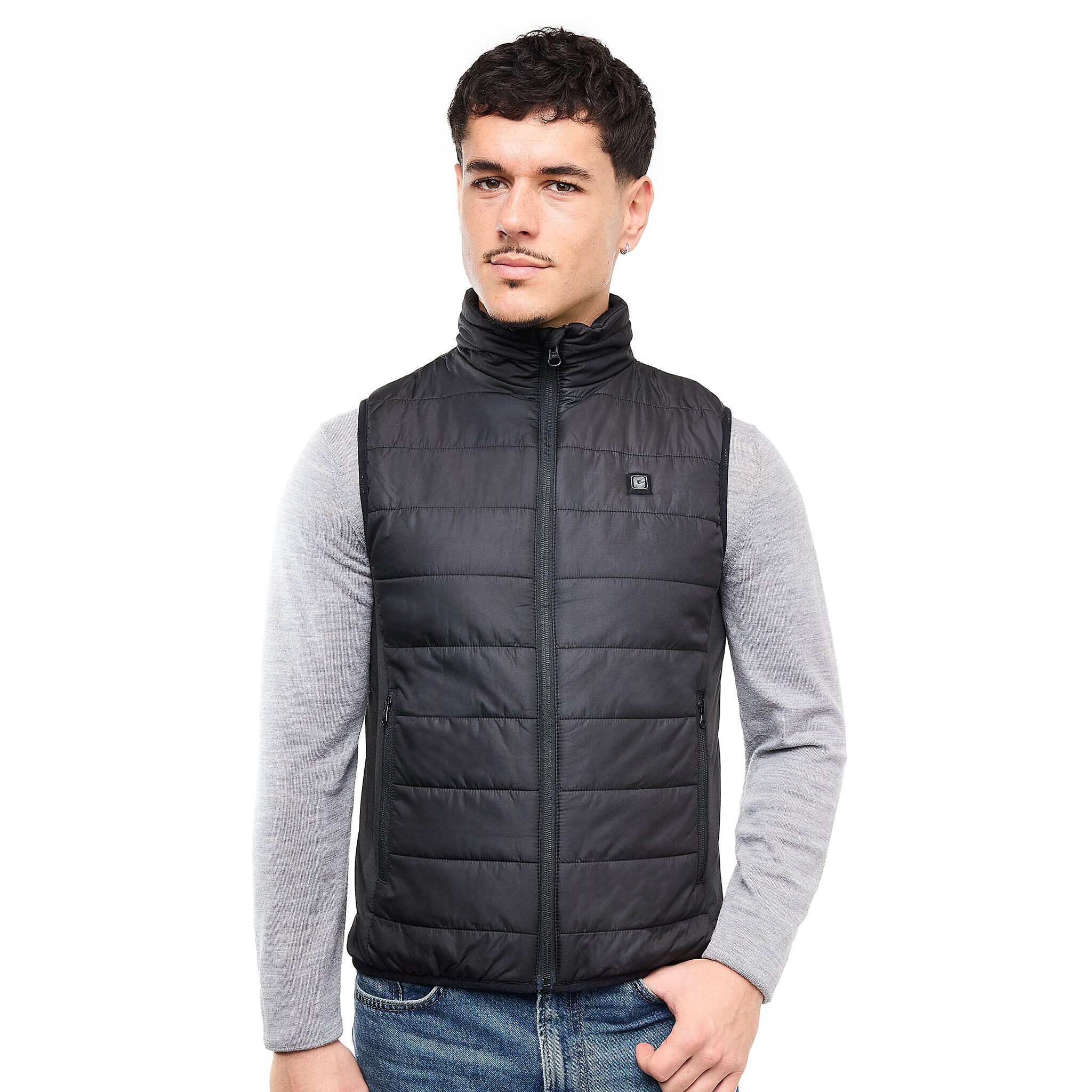 Kamizelka ogrzewana przeciwwiatrowa z wbudowaną baterią unisex ESSENTIAL