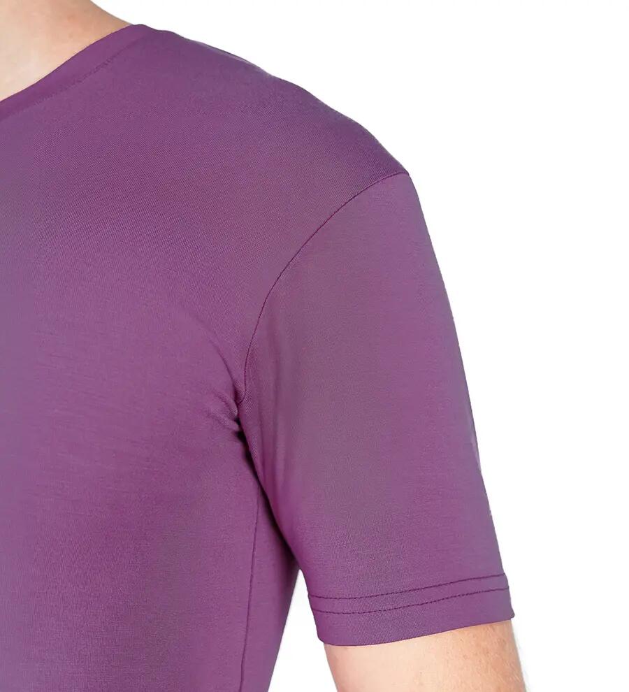 Tricou v-neck bărbați bambus 3/6
