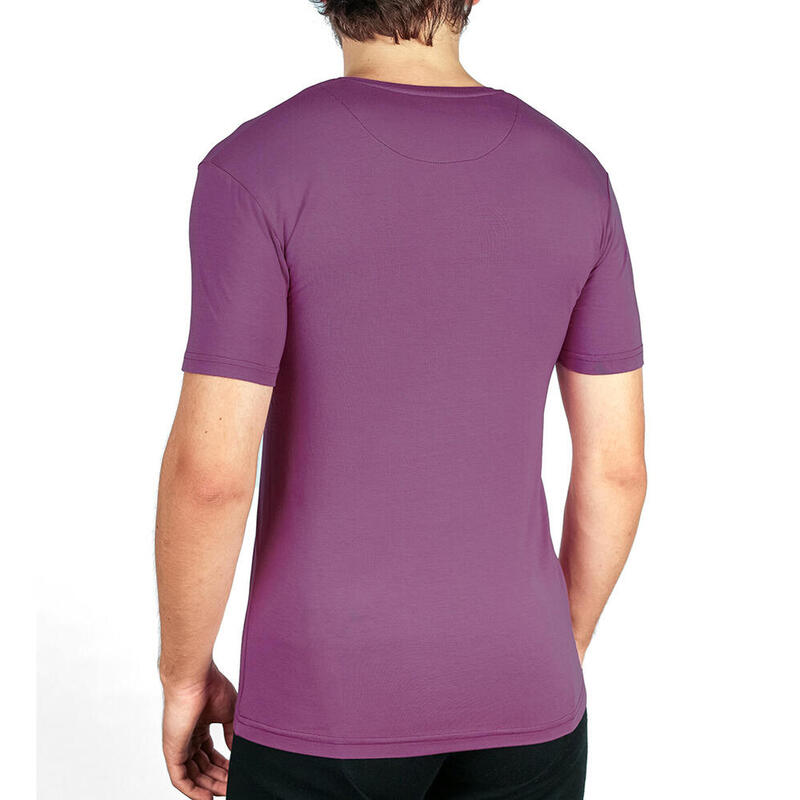 Tricou v-neck bărbați bambus