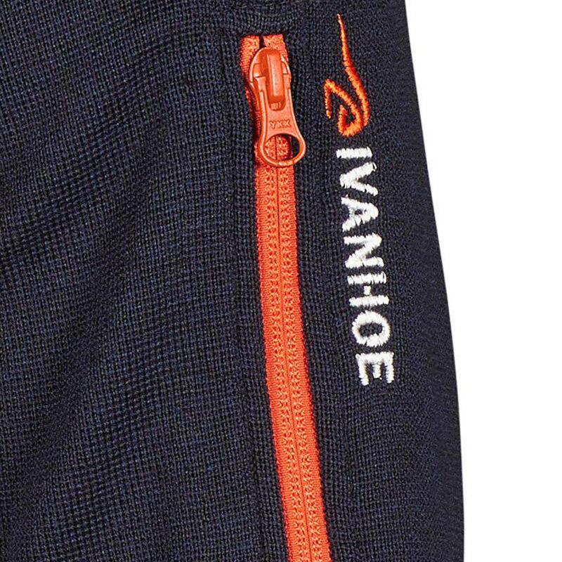 Gilet Hadar Half Zip Windbreaker Navy – fine laine mérinos – Bleu 3/5
