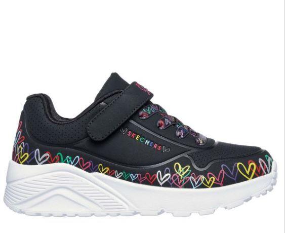Pantofi pentru copii SKECHERS Uno Lite Heart Craze