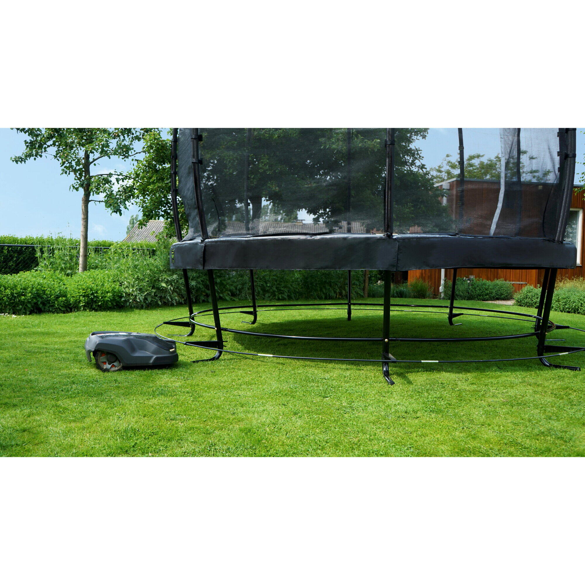 Fermo robot tosaerba EXIT per trampolini elastici Lotus ed Elegant ø427cm 7/7
