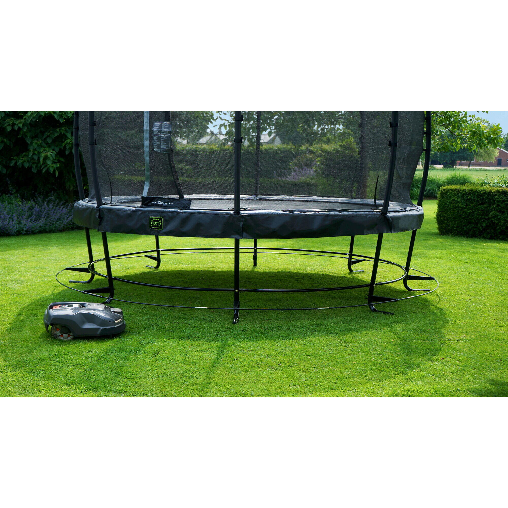 Fermo robot tosaerba EXIT per trampolini elastici Lotus ed Elegant ø427cm 6/7