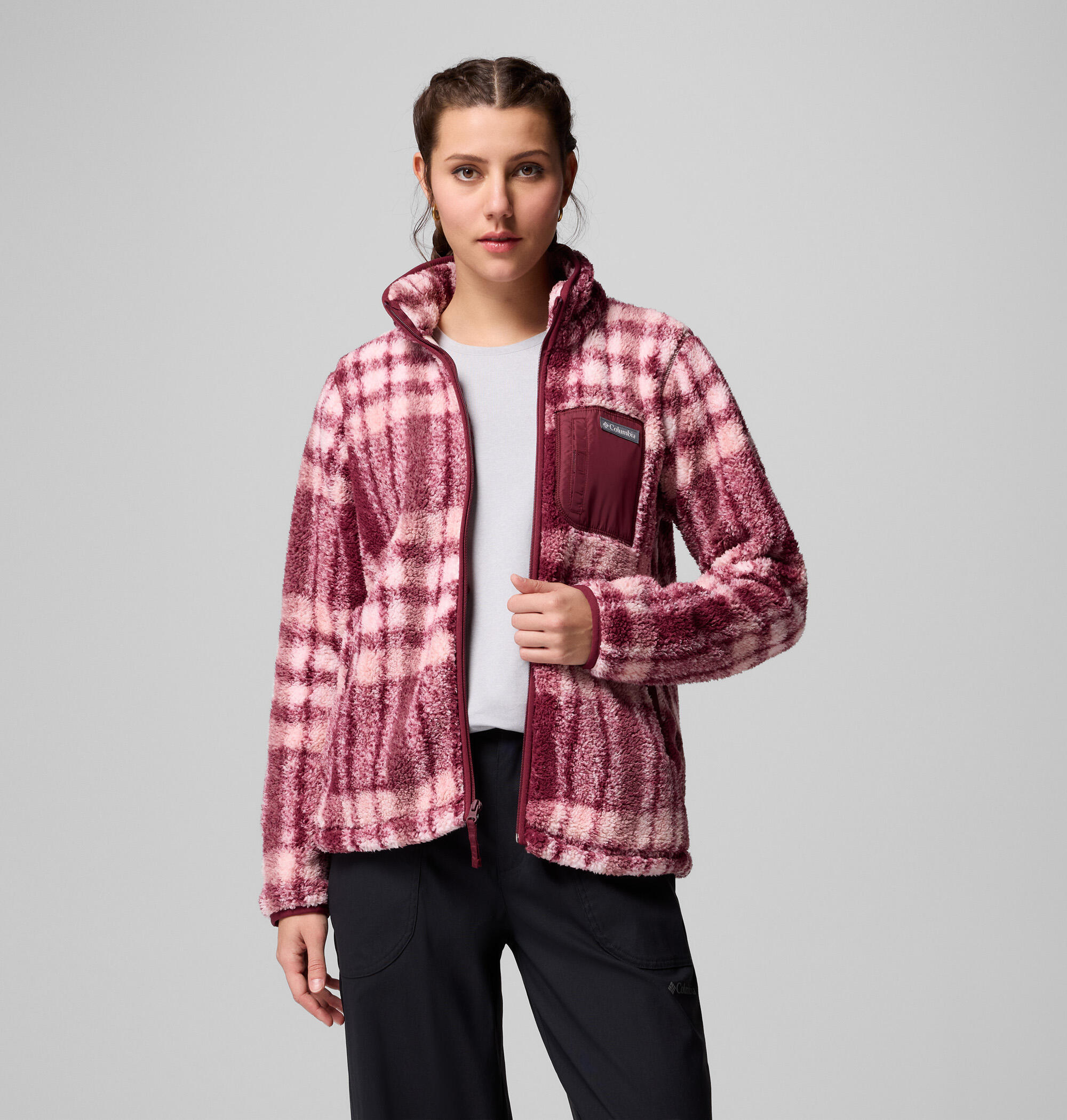 Fleecejacke West Bend Print Full Zip II 2/7