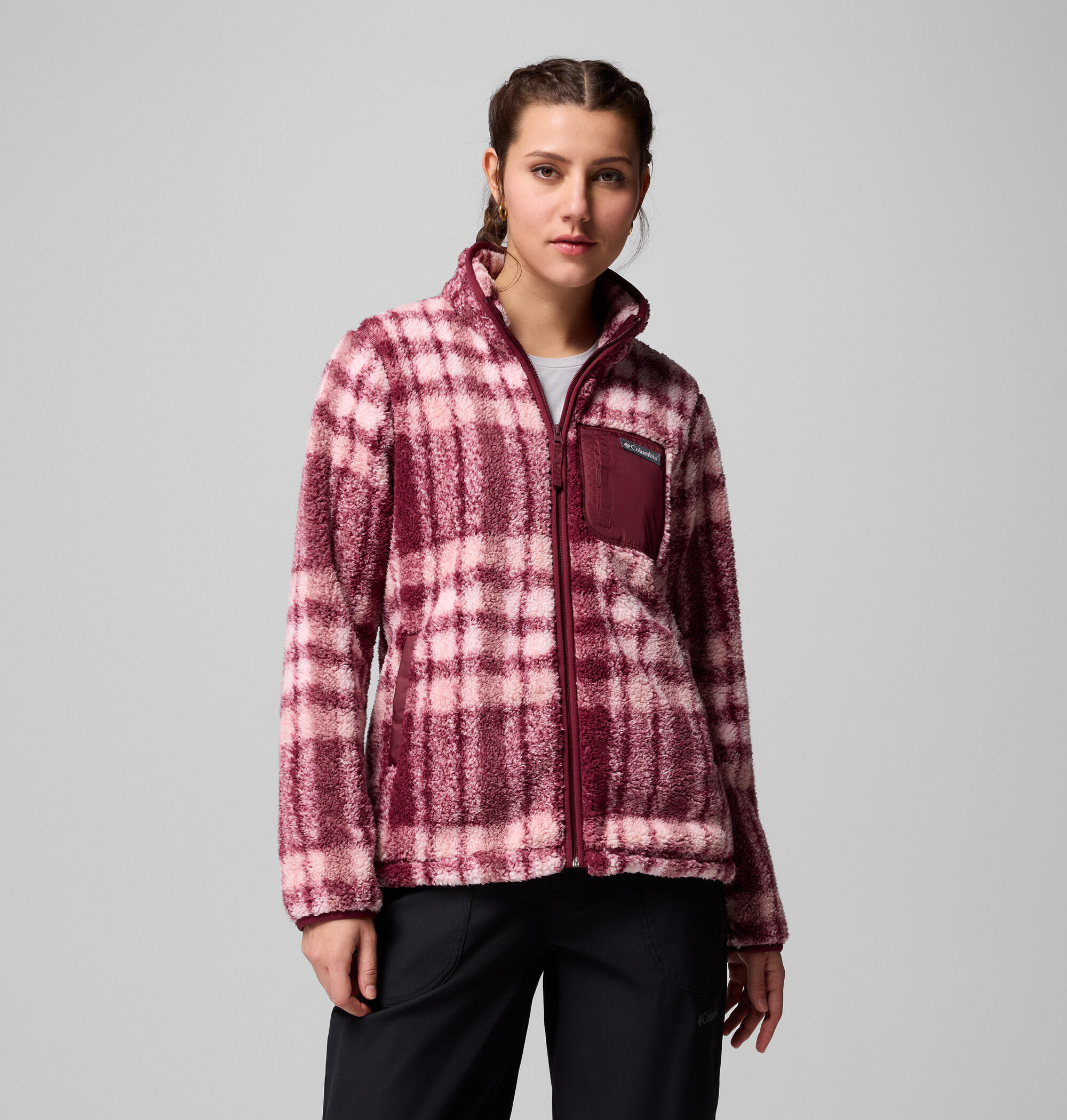 Fleecejacke West Bend Print Full Zip II 1/7