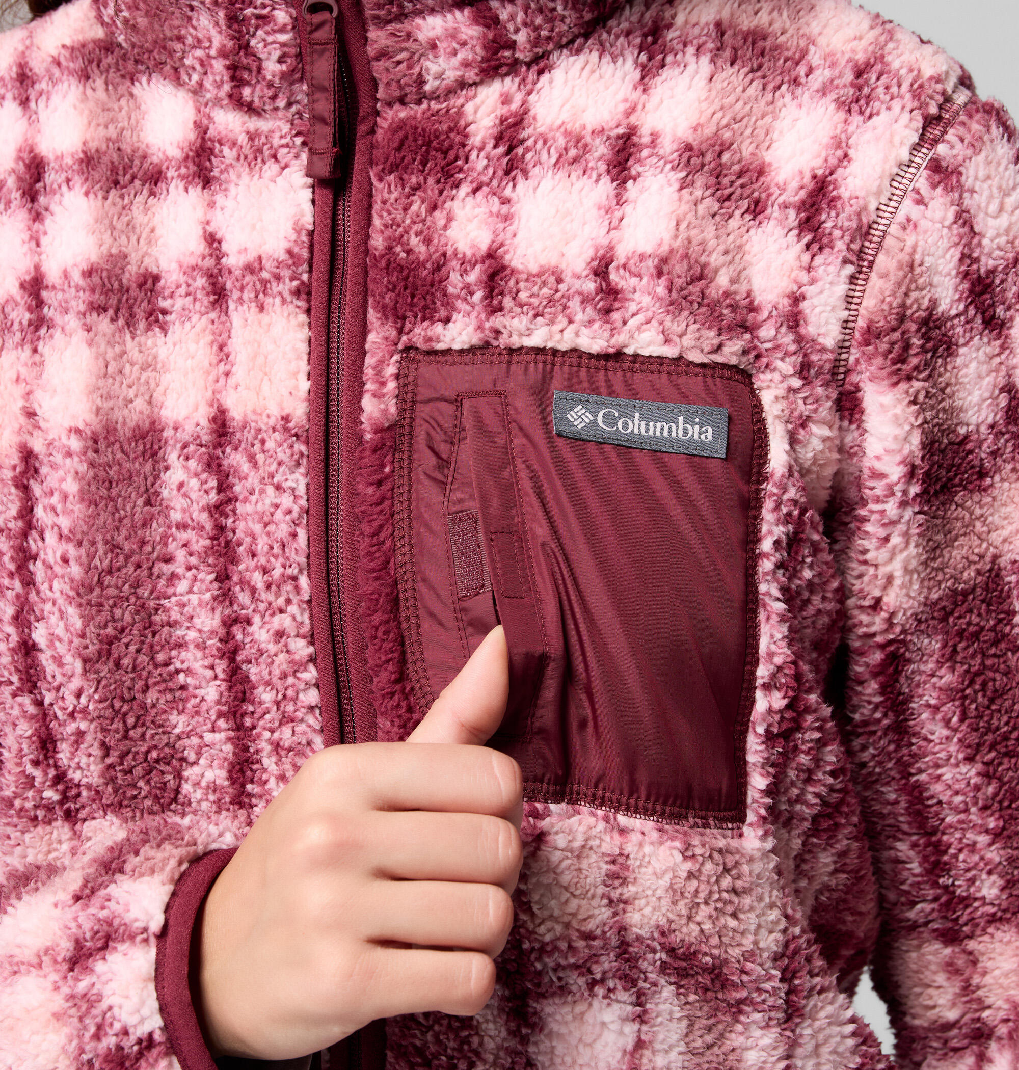 Fleecejacke West Bend Print Full Zip II 6/7