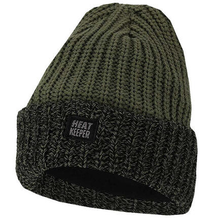 Heatkeeper - Bonnet thermique côtes pour hommes - 1 pièce