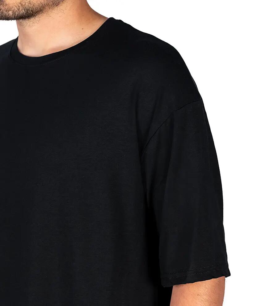 Tricou oversize bărbați bambus 3/6