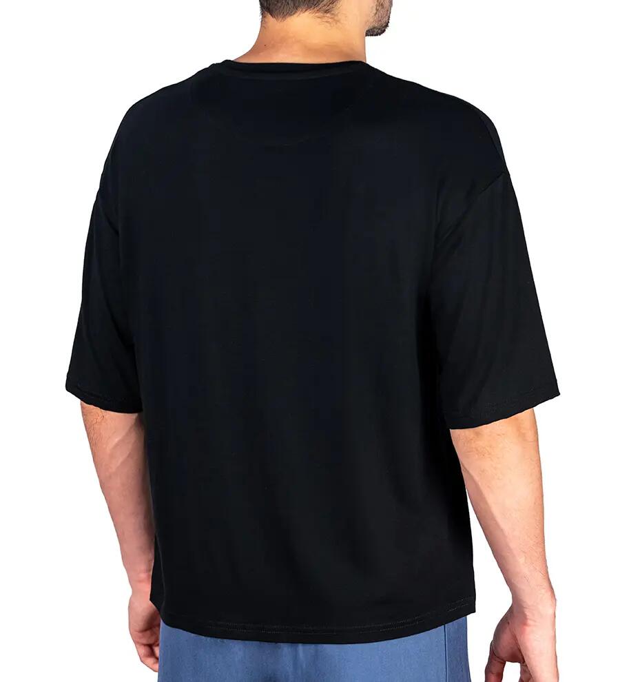 Tricou oversize bărbați bambus 2/6