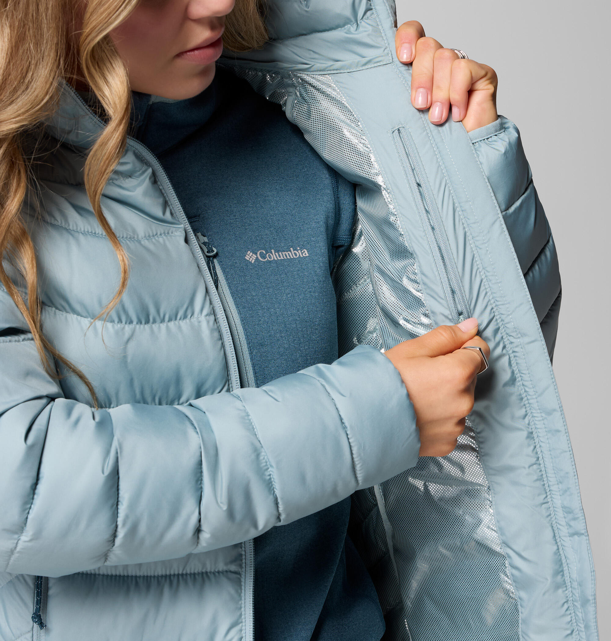 Giacca Columbia Powder Lite™ II con cerniera completa 4/7