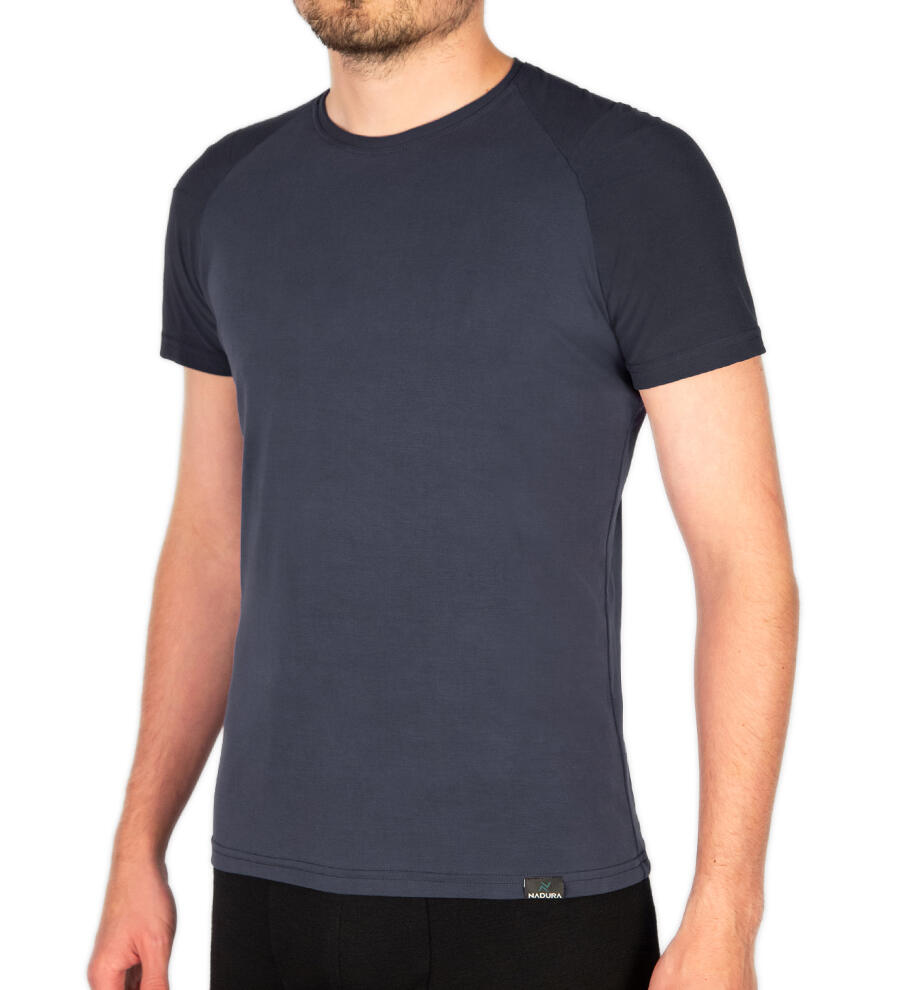 Tricou bărbați modal two-tone