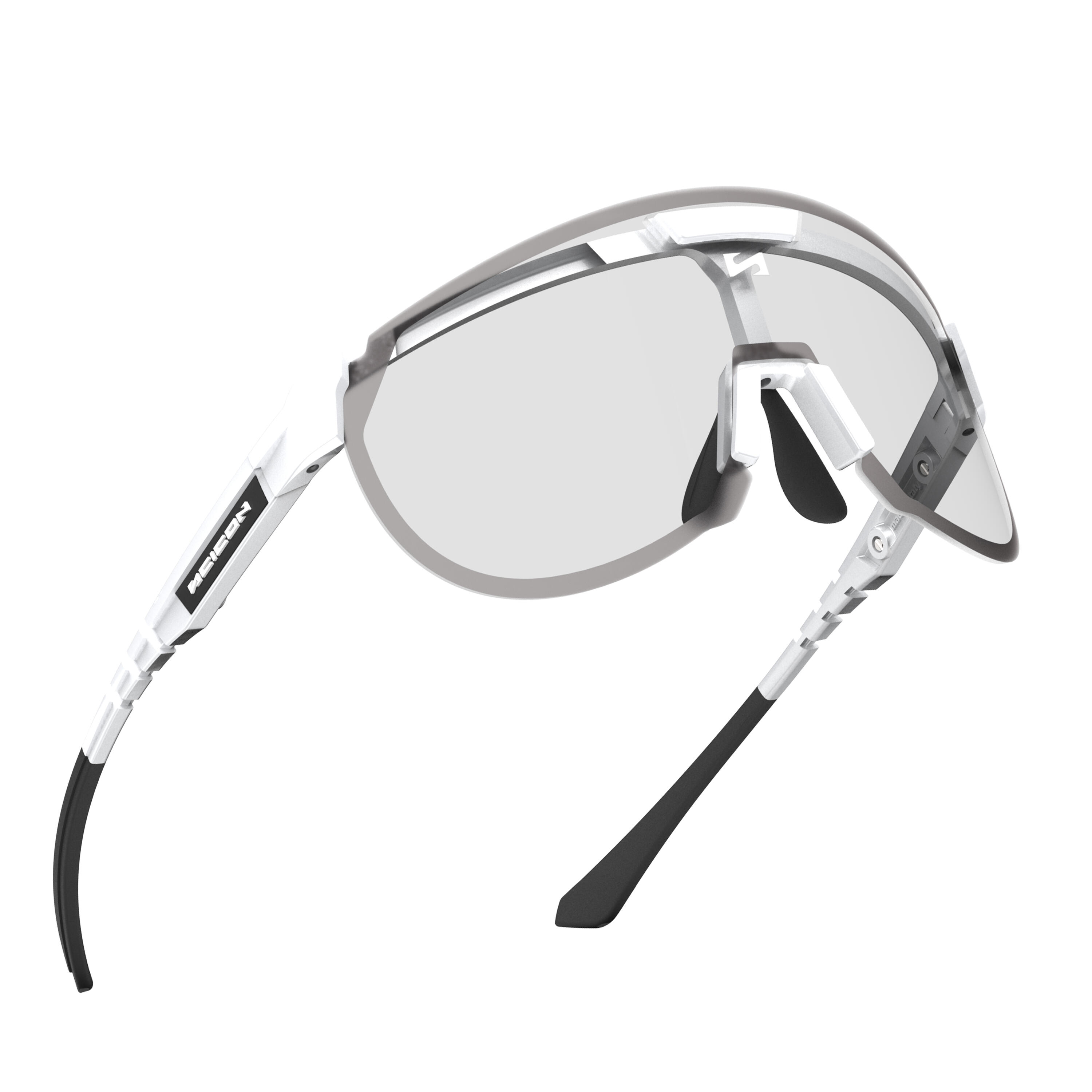 Gafas de ciclismo Aerotrail Blanco Brillante/ Fotocromático 5/6
