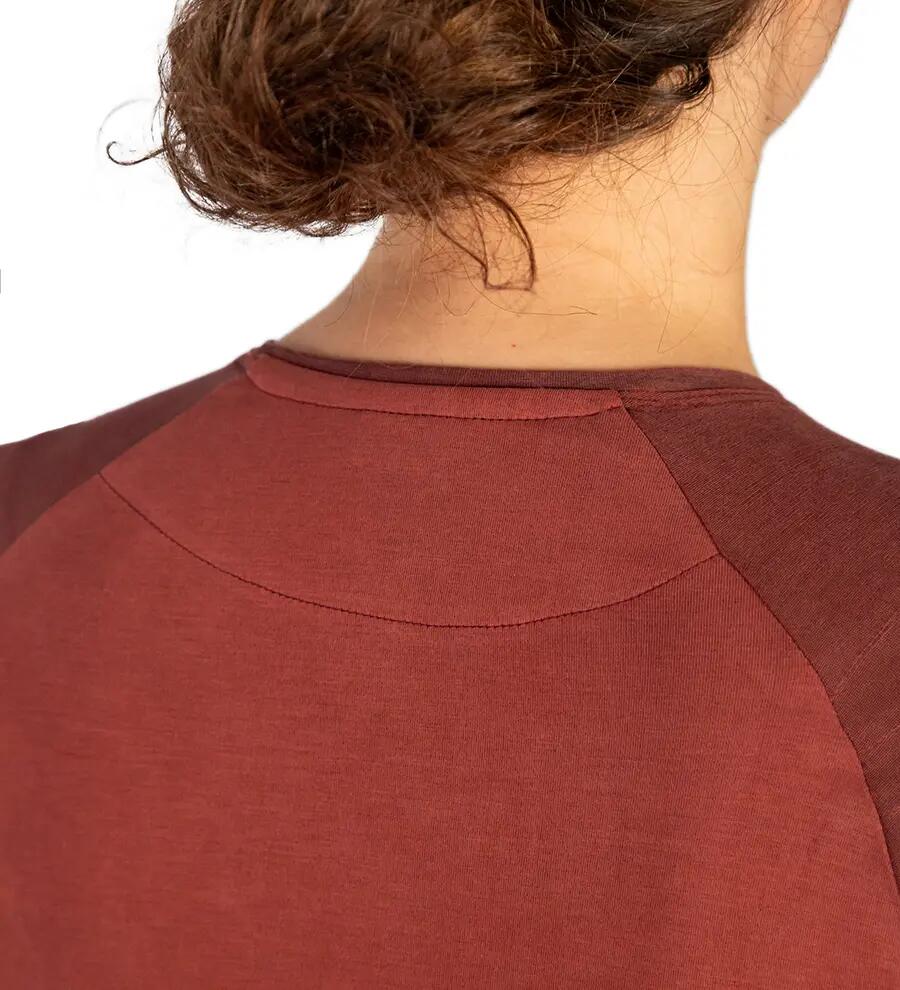 Tricou femei modal two-tone 5/6