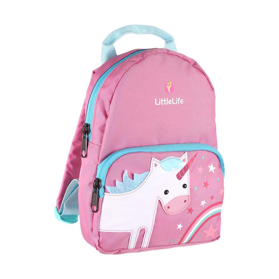 Sac à dos enfant LittleLife Friendly Faces Licorne 2L 18x24x9 cm tissu résistant 1/6