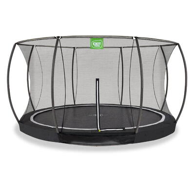 Black edition inground trampoline ø427cm