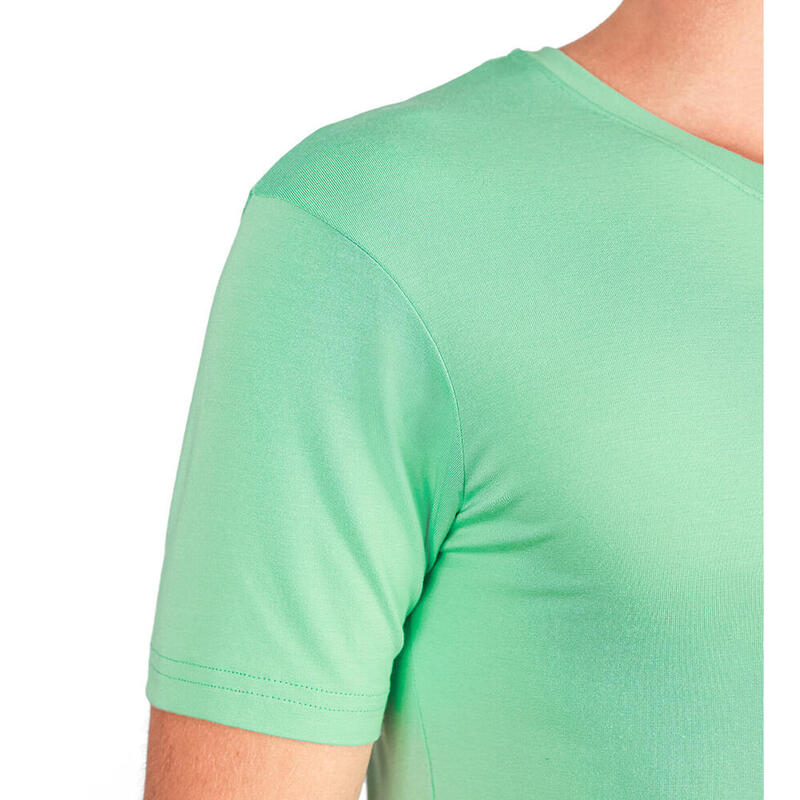Tricou v-neck bărbați bambus