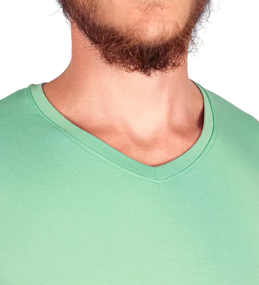 Tricou v-neck bărbați bambus 4/6