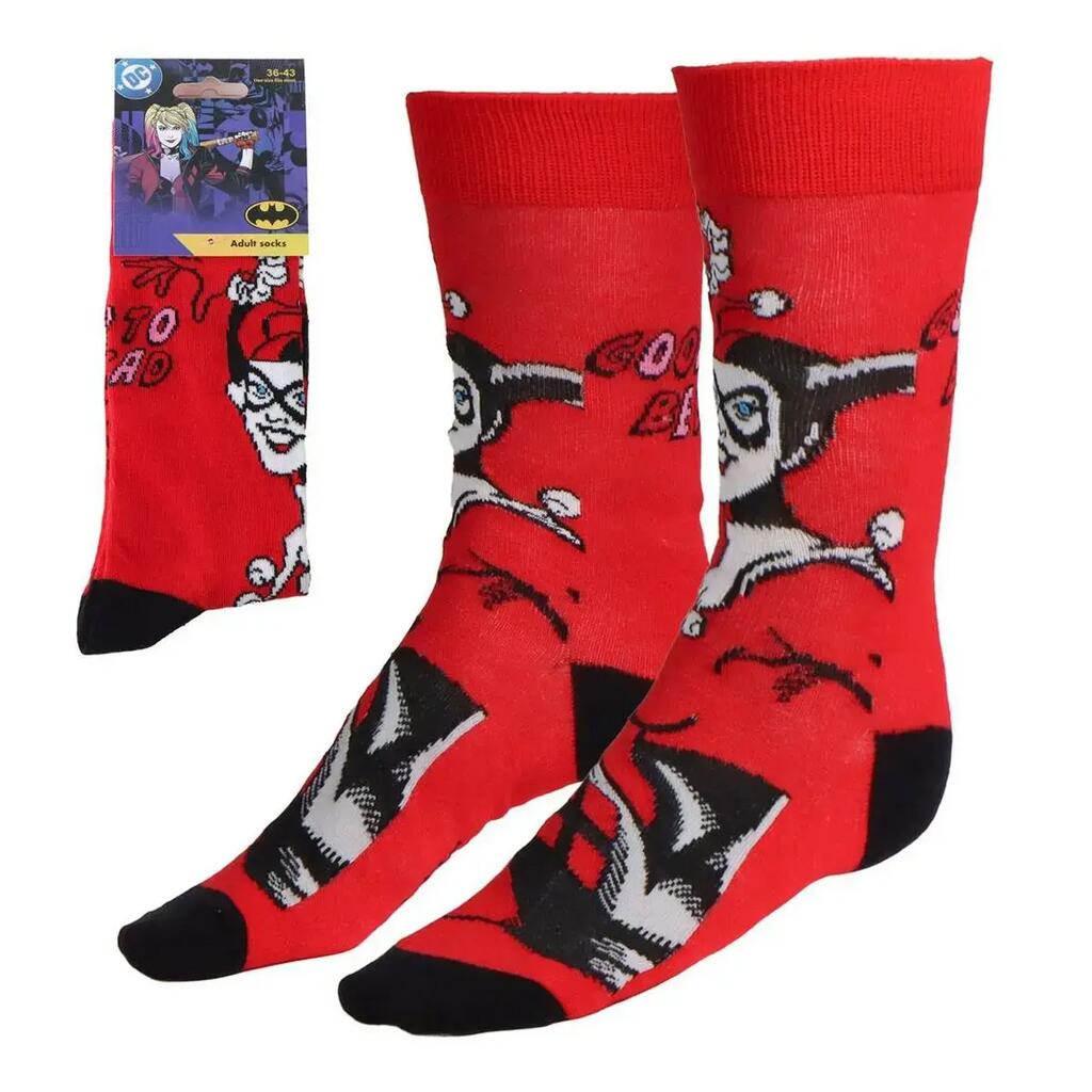 Socks Batman Red