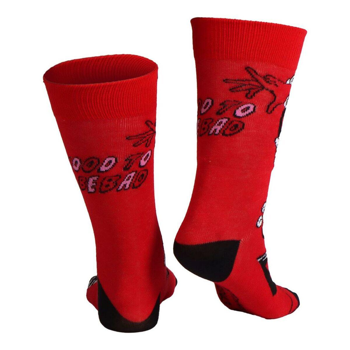 Chaussettes Batman Rouge 4/4