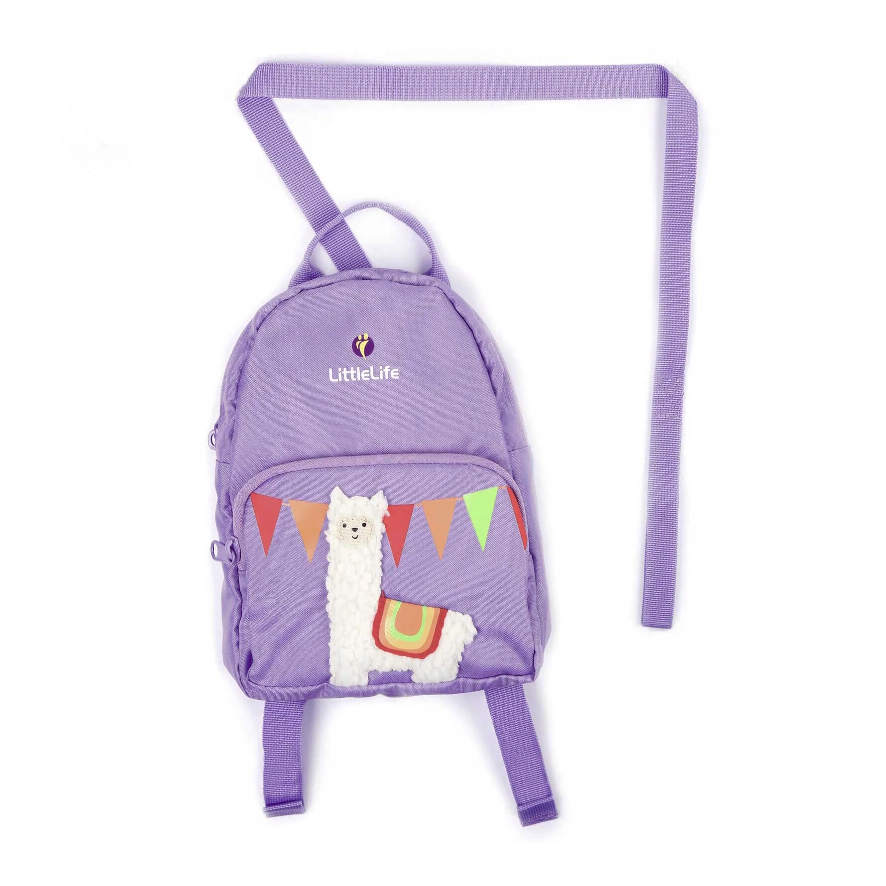 Sac à dos LittleLife Friendly Faces Lama 2L motif 3D sangle sécurité BS 3/6