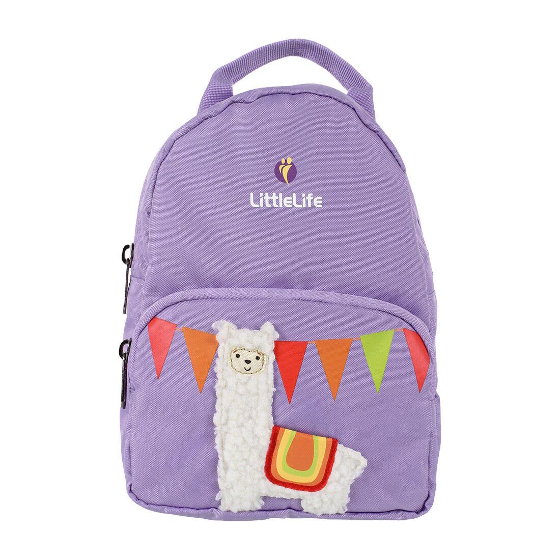 Sac à dos LittleLife Friendly Faces Lama 2L motif 3D sangle sécurité BS 2/6