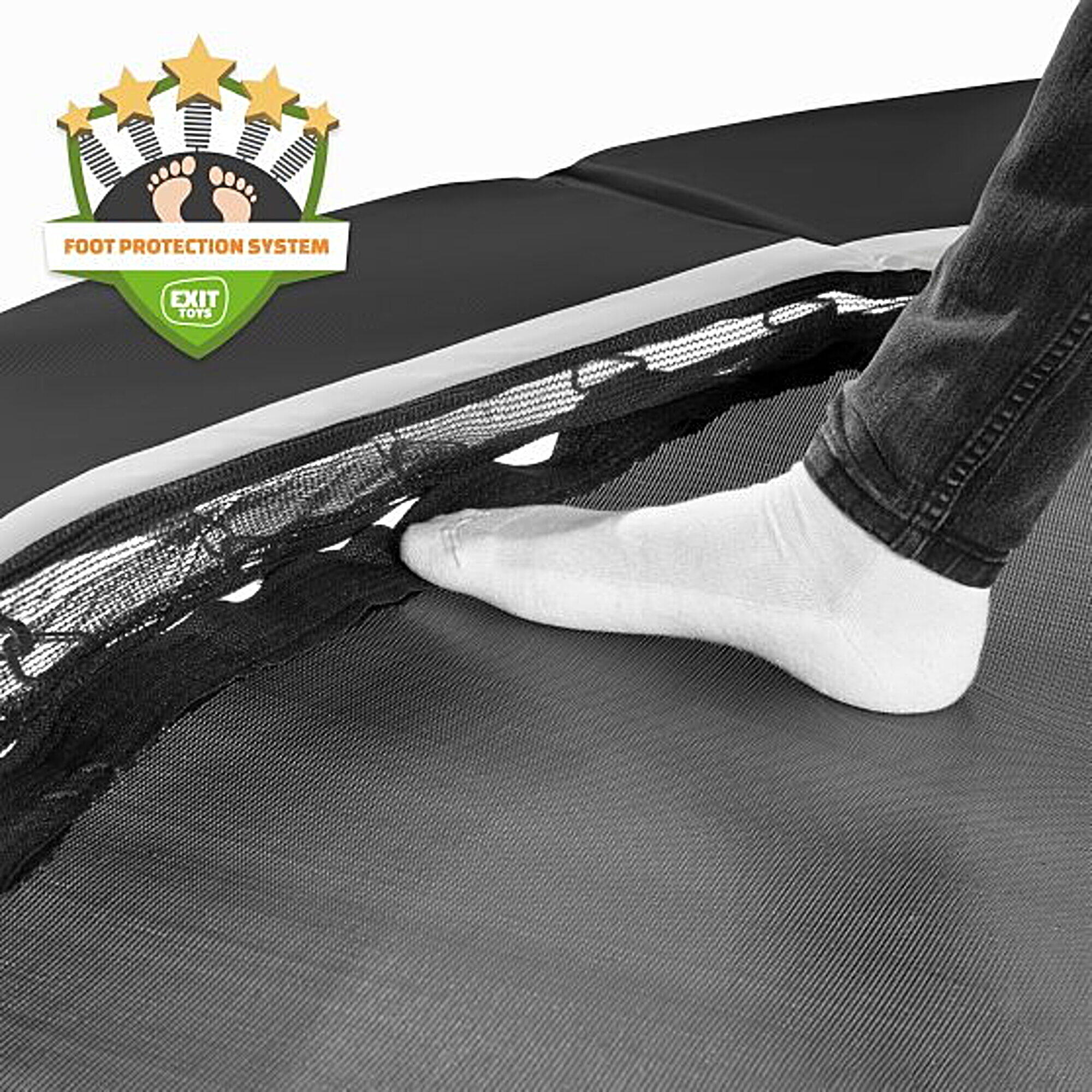 Trampolina Black Edition ø244cm 3/7