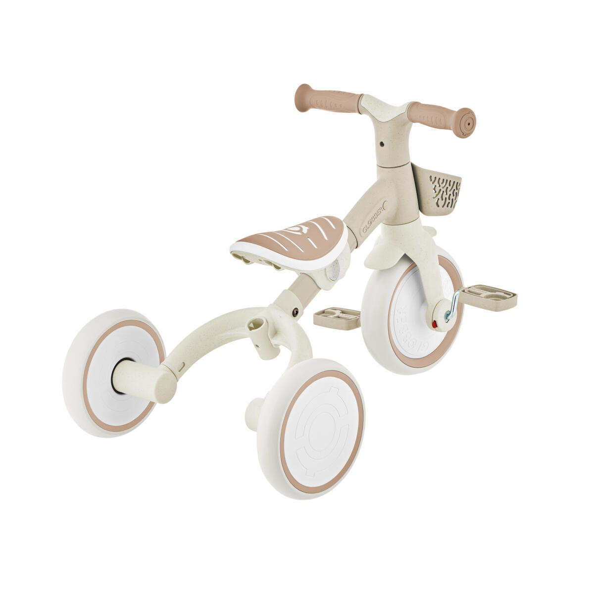 Tricycle LEARNING 3 EN 1 PLUS ECO - Taupe 5/7