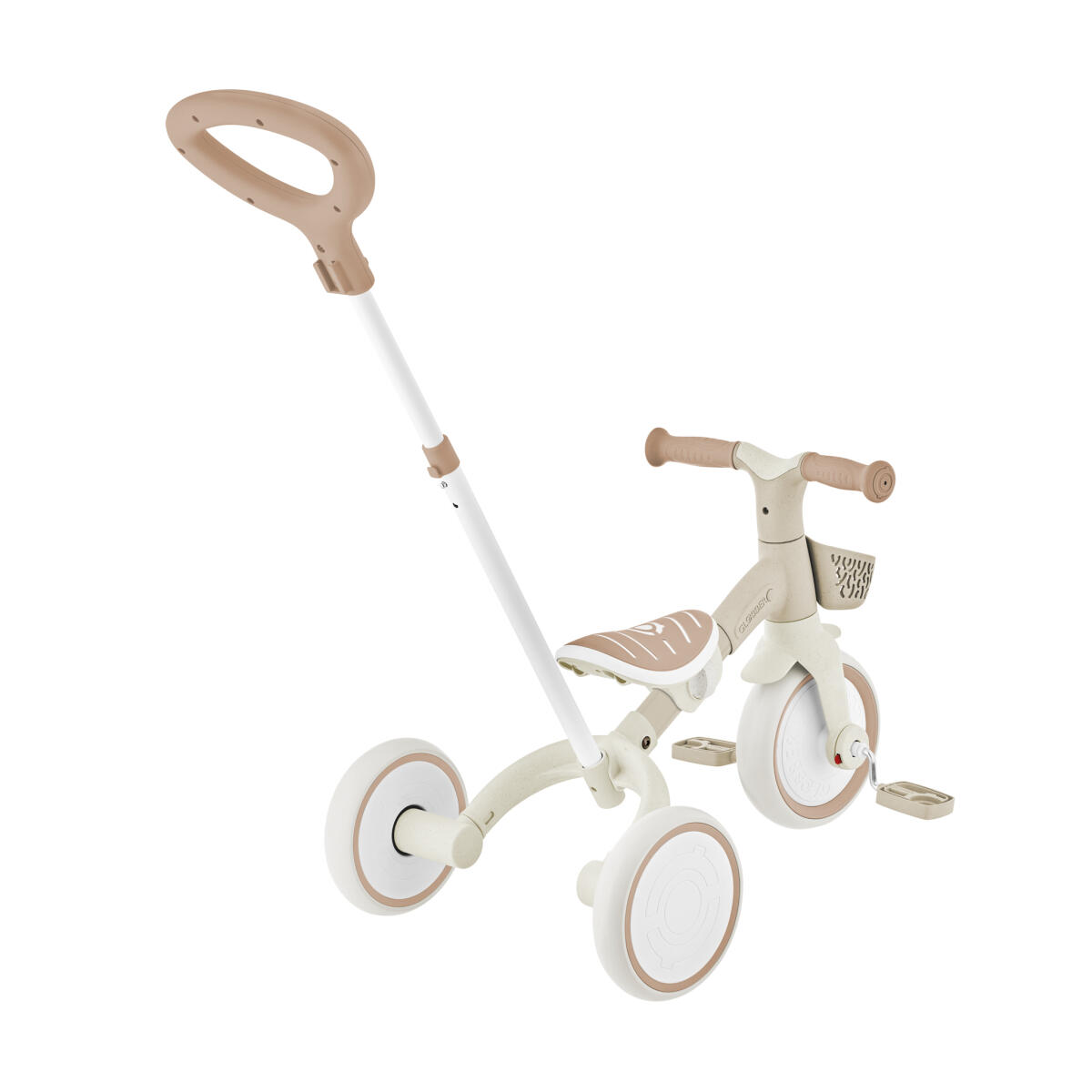 Triciclo LEARNING 3 EM 1 PLUS ECO - Castanho-claro 5/7