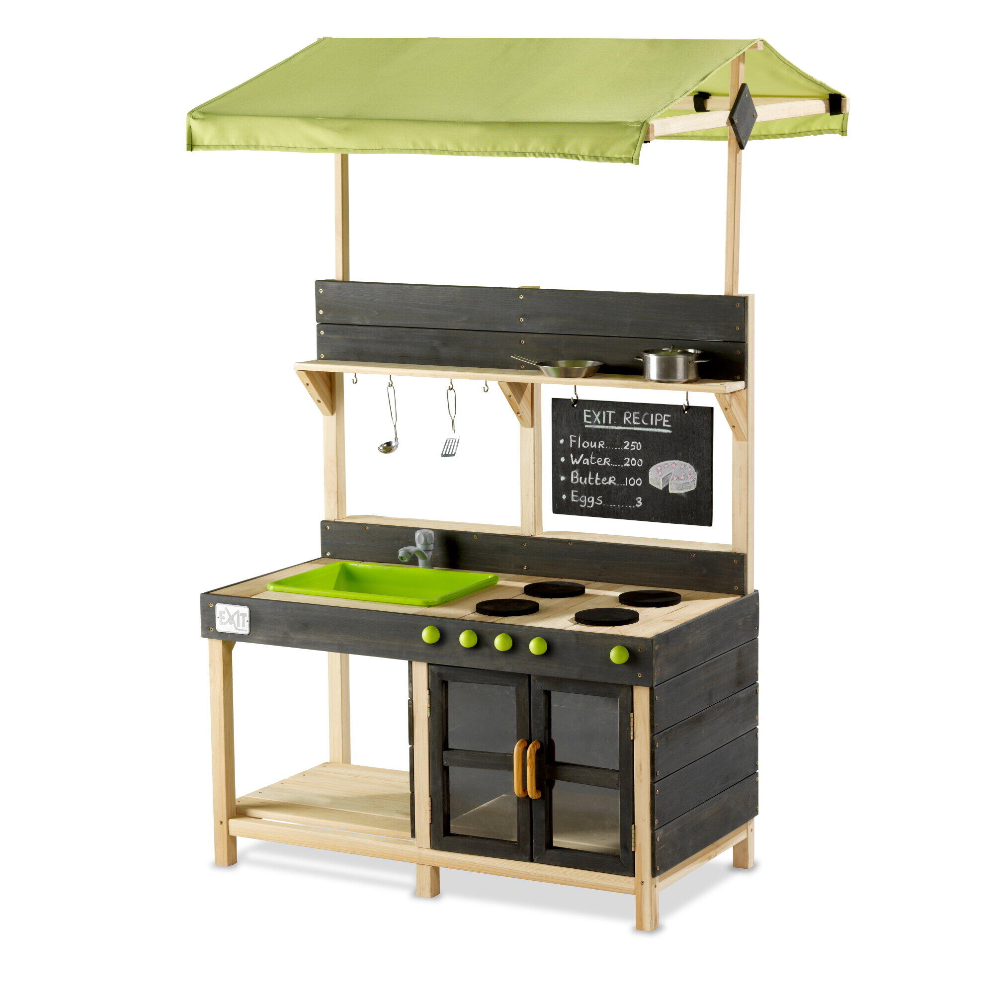 Cucina da esterno in legno EXIT Yummy 300 - naturale 3/7
