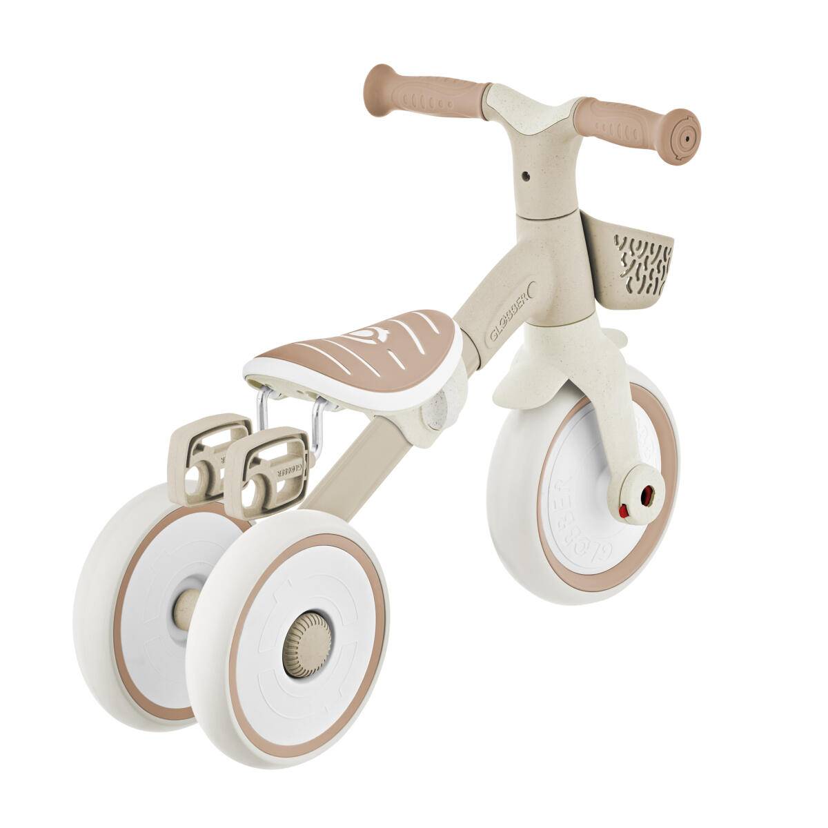Tricycle LEARNING 2 EN 1 PLUS ECO - Taupe 3/7