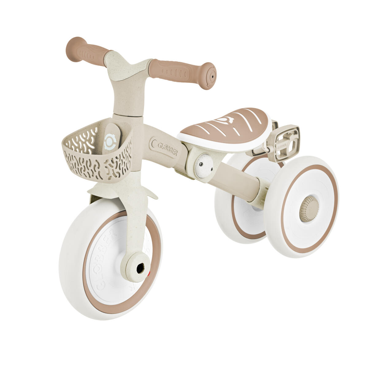 Tricycle LEARNING 2 EN 1 PLUS ECO - Taupe 2/7