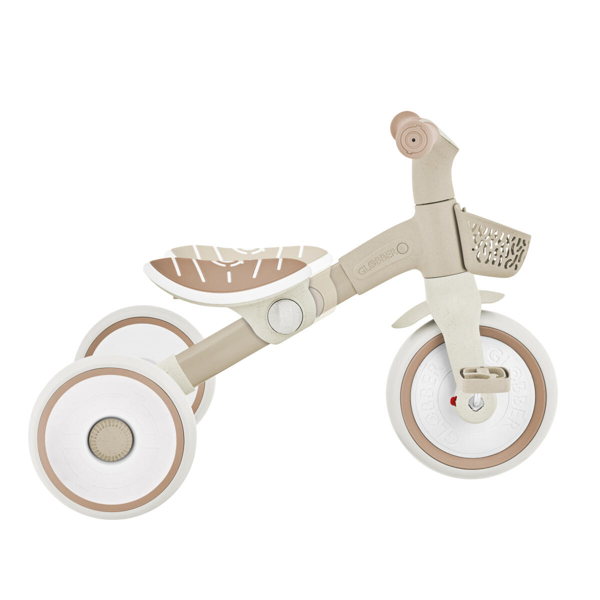 Tricycle LEARNING 2 EN 1 PLUS ECO - Taupe 4/7