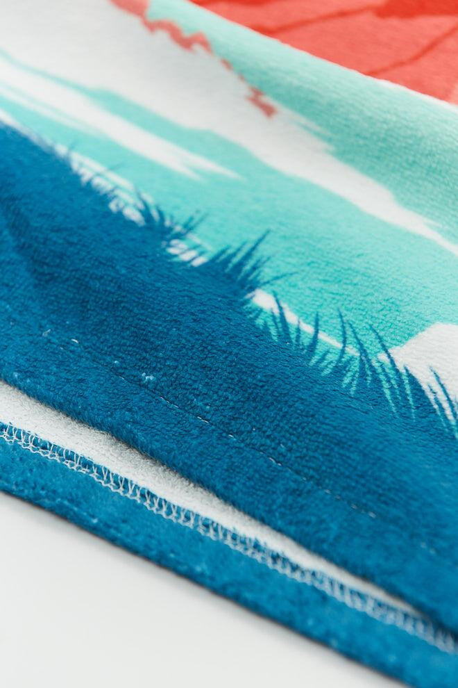 Babyponcho mit Druckknopf - Teenie Biarritz 3/3