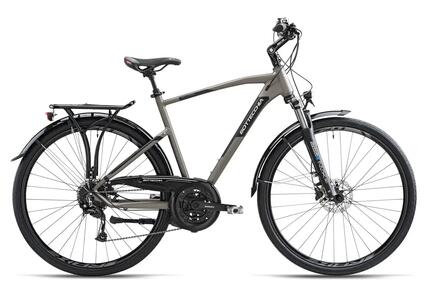 Vélo trekking Bottecchia 250 Alu 27V Sandisk 700c, fourche suspendue
