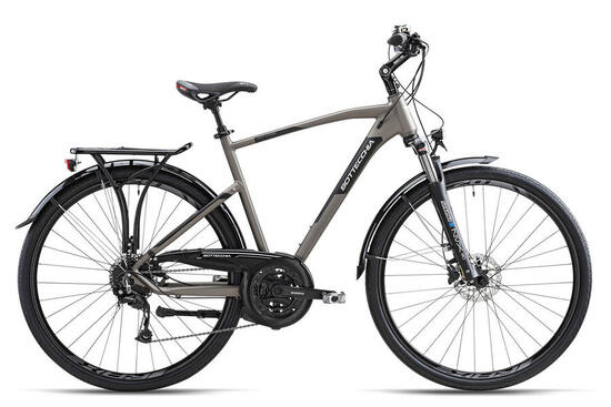 Vélo trekking Bottecchia 250 Alu 27V 700c fourche suspendue