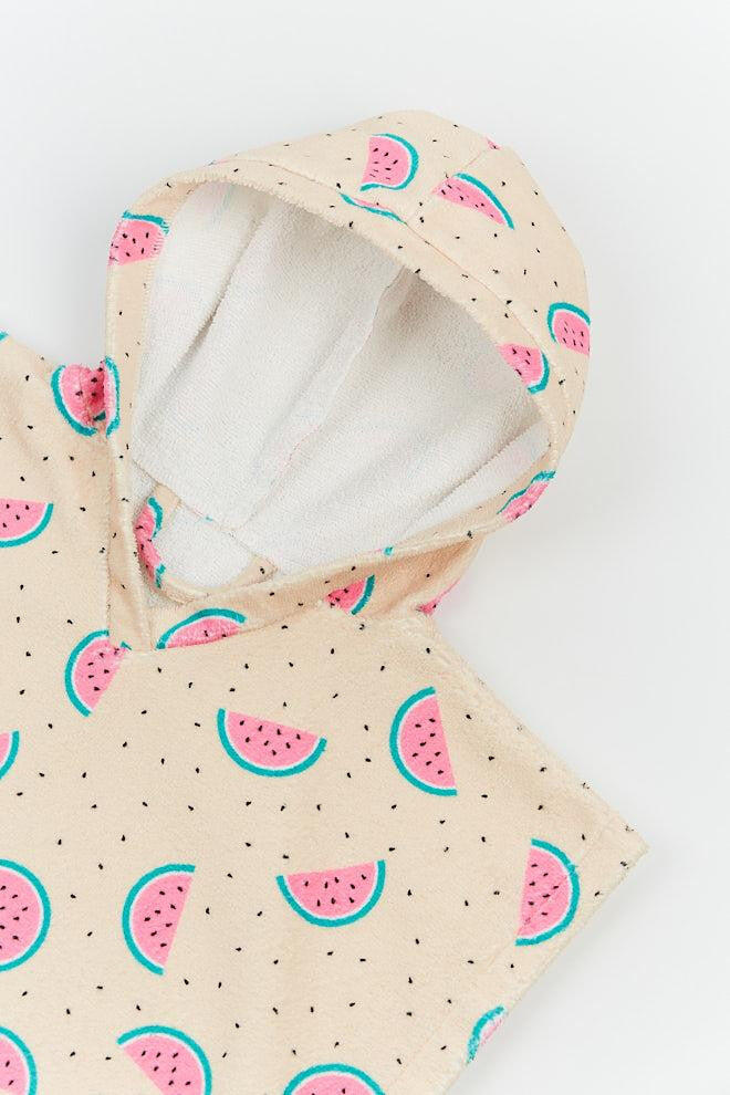 Poncho de bain avec bouton pression - Enfant (18 mois - 4 ans) - Teenie 2/3