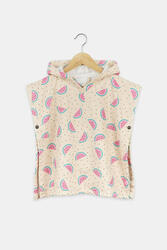 Poncho de bain avec bouton pression - Enfant (18 mois - 4 ans) - Teenie