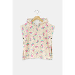 Poncho de bain avec bouton pression - Enfant (18 mois - 4 ans) - Teenie