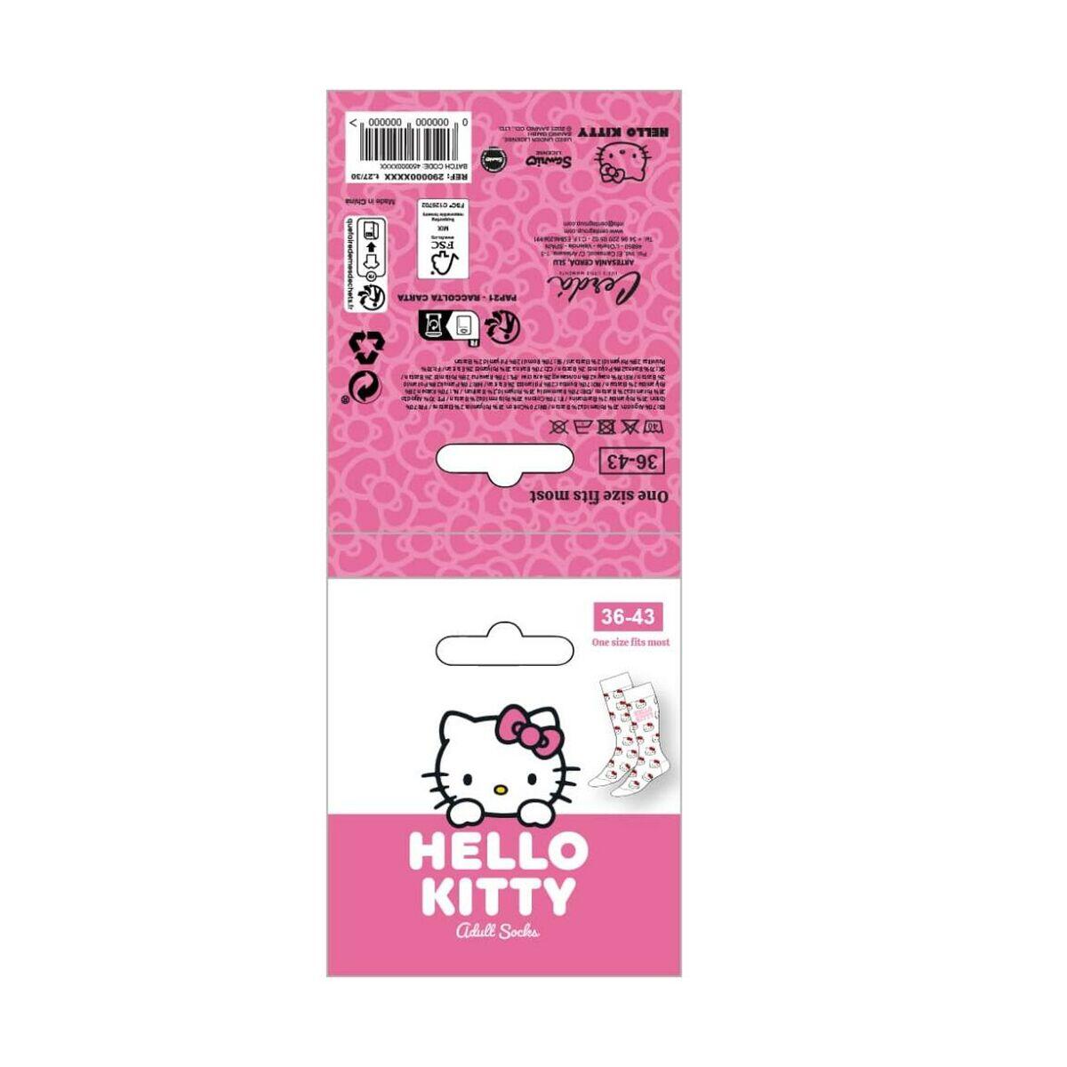 Calcetines Hello Kitty Blanco 3/3