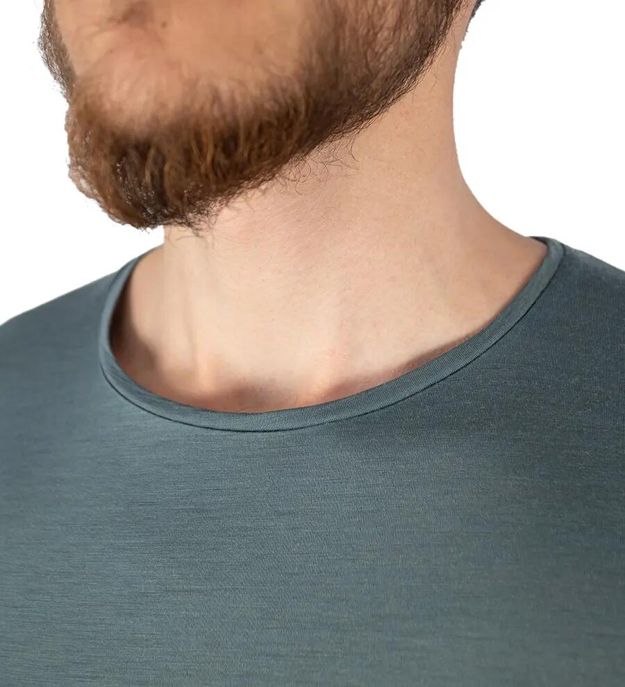 Tricou bărbați 100% merino 3/6