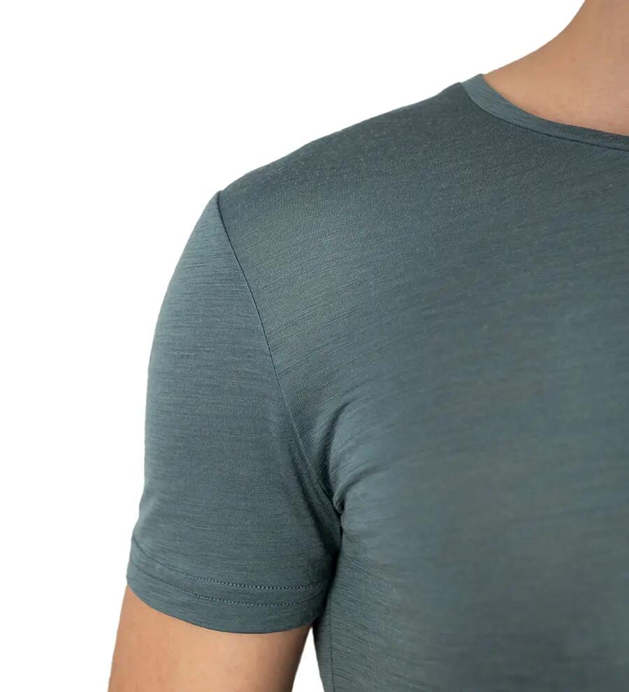 Tricou bărbați 100% merino 4/6