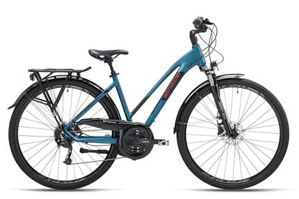 Rower Miejski Damski 251 Trekking Urban FS Alivio 27V