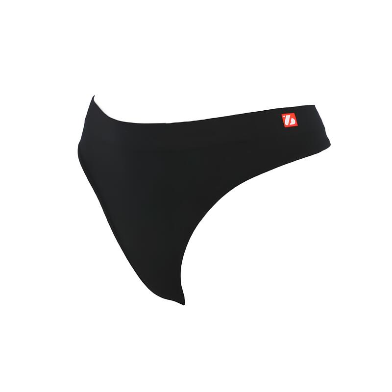 US-001 String - un juego de tanga de 3 piezas, Negro 5/6