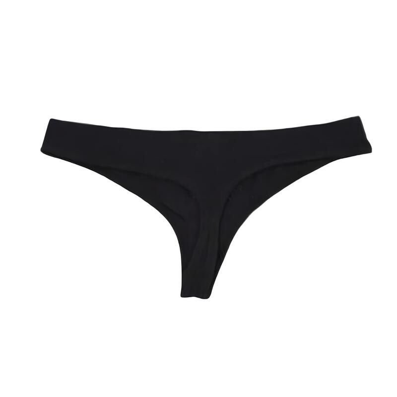 US-001 String - un juego de tanga de 3 piezas, Negro 4/6