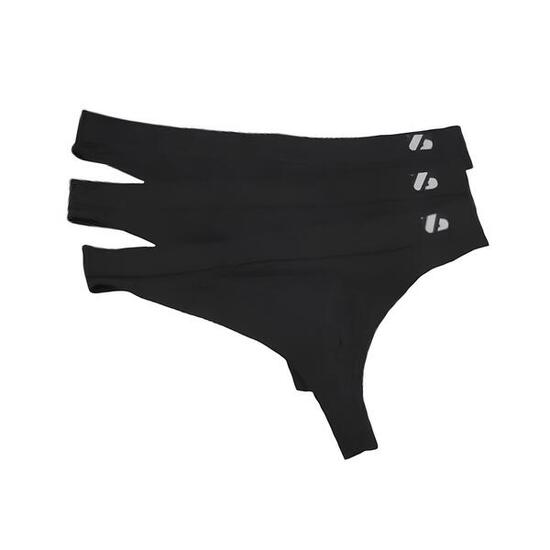 US-001 String - Un set di infradito composto da 3 pezzi Nero