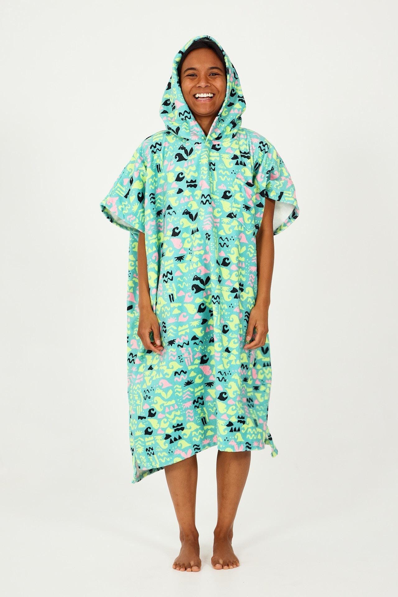 Poncho Surf Adulto - Stamps - Neptune 3/4