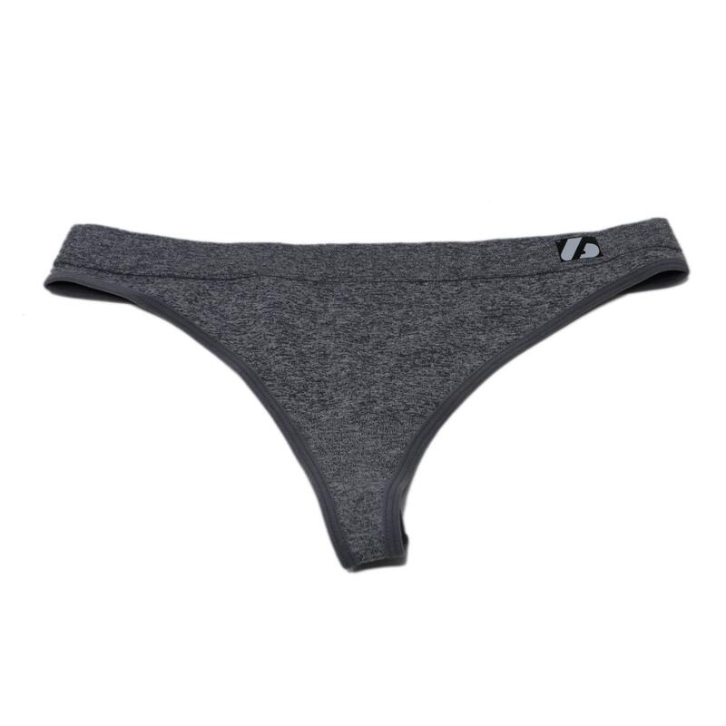US-001 String - un juego de tanga de 3 piezas, Gris 3/6