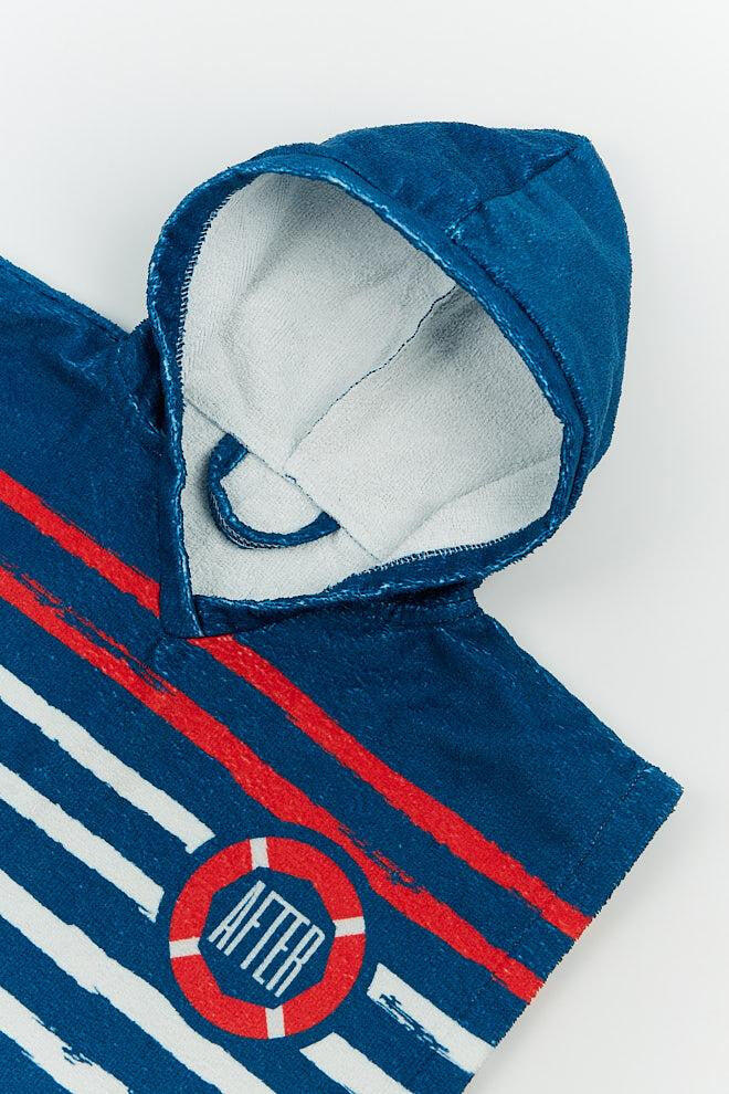 Bambini surf poncho bottone automatico (18 mesi - 4 anni) - Teenie Sailor 2/3