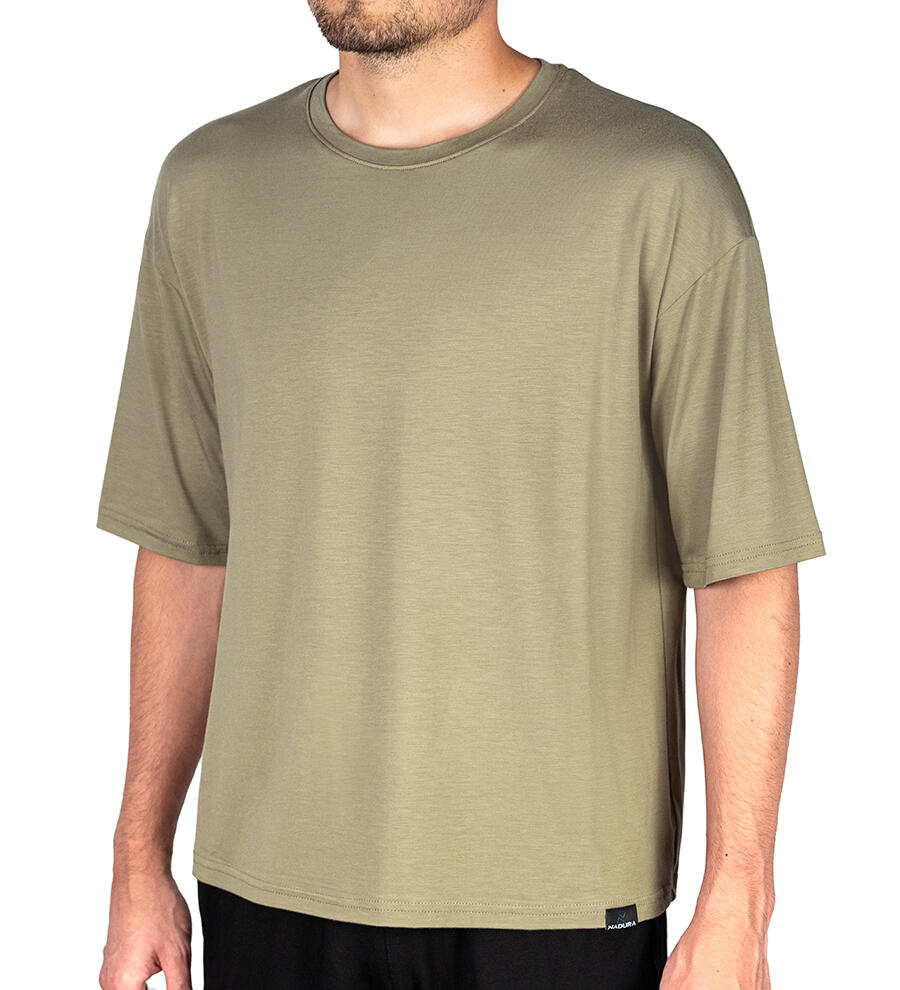 Tricou oversize bărbați bambus