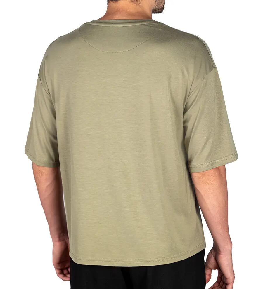 Tricou oversize bărbați bambus 2/6